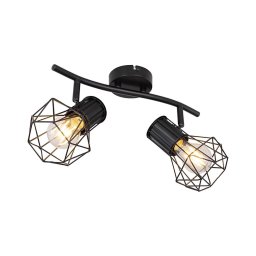 Globo 54017-2 - Lampă spot PRISKA 2xE27/40W/230V