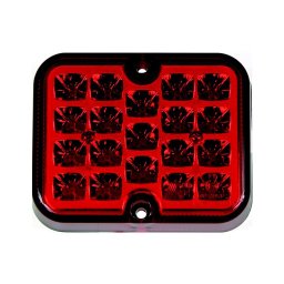 Lampă LED de ceață SINGLE LED/1,9W/12V IP67 roșie