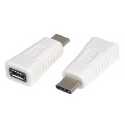 Adaptor micro USB 2.0 la USB type C M-T Alb, kur31-15
