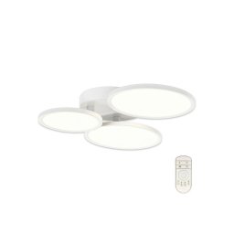 Lustră LED aplicată dimabilă LED/50W/230V albă Top Light + telecomandă
