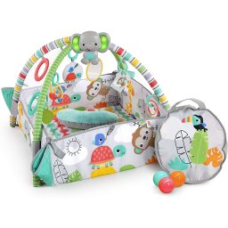 Salteluta de activitati 5 in 1 Gym & Ball Pit Totally Tropical