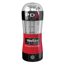 Pipedream PDX Elite ViewTube See-Thru Stroker