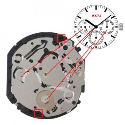 Mecanism Hattori VX7J (VX7JE)