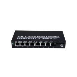 Switch POE 8FE + 1 port optic tip B 100MB
