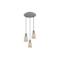 Lustră pe cablu WAILER 3xGU10/5W/230V gri Trio