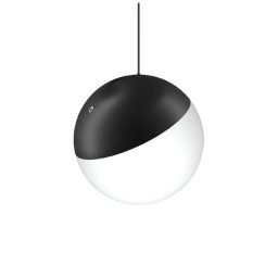 Pendul LED Sferic 31W, Magnetic, Negru, IP20, Lumina Calda 3000K