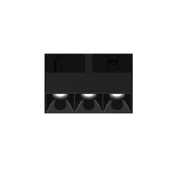 Spot Linear LED 5W, Magnetic, Negru, IP20, 48V, Lumina Calda (3000K), 69mm