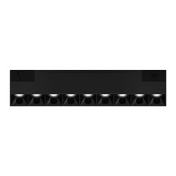 Spot Linear LED 12W, Magnetic, Negru, IP20, 48V, Lumina Calda (3000K), 205mm