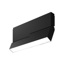 Lampa Magnetica Lineara LED 8W, Orientabila, Neagra, IP20, Lumina Calda 3000K, 205mm