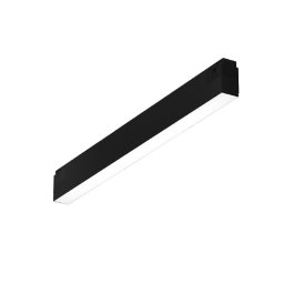 Lampa Magnetica Lineara LED 22W, Neagra, IP20, Lumina Calda 3000K, 800mm