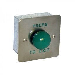 Buton iesire, placa inox,AEB 6