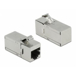 Modul keystone RJ45 Cat.6A STP unghi 90 grade, Delock 87142