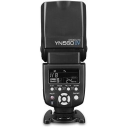 Blitz Blitz Manual Speedlite wireless Yongnuo YN560 IV Negative Display cu master controller radio incorporat