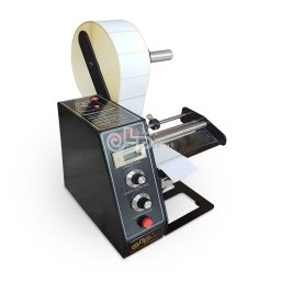 Dispenser semi-automat etichete, 220V, afisaj LED, negru