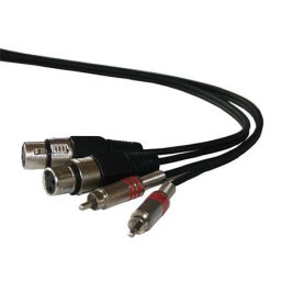 Accesorii Audio Hi-Fi CABLU AUDIO 2RCA TATA/2XLR MAMA 3M