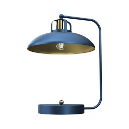 Lampă de masă FELIX 1xE27/60W/230V albastră