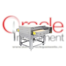 Cuptor pe gaz tip tunel cu bandă samotă, 1000 covrigi sau 120 pizza /oră, ItalForni Italia
