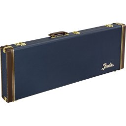 Fender Classic Series Wood Case Strat-Tele Navy Blue
