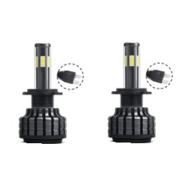 Set 2 Becuri H7 Led Auto X9 putere 60W temperatura 5500K 8000 lumeni/set