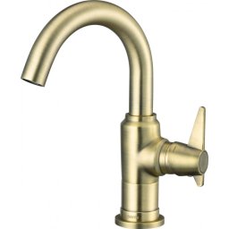 Baterie pentru chiuvetă TEMISTO – Finisaj Alamă – Cod BQT_M20M