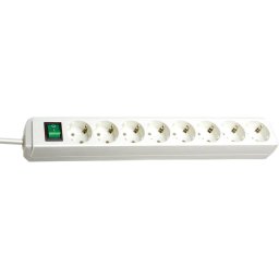 Prelungitor Brennenstuhl Eco white S 8x