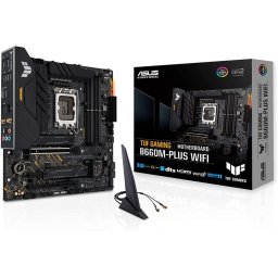 Placa de baza TUF GAMING B660M-PLUS WIFI Intel DDR5 Micro-ATX LGA1700
