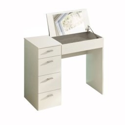 Consola, din pal alb Belina 90x42x83 cm