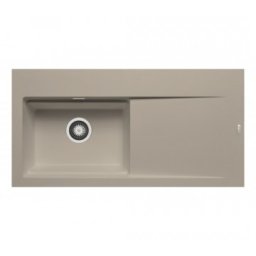 Chiuveta bucatarie granit Pyramis TEKTON 100x51 1B 1D ST Sand Beige