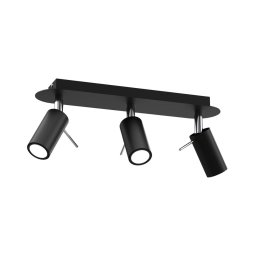 Spot PRESTON 3xGU10/40W/230V negru