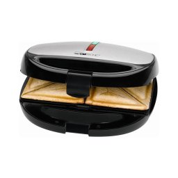 Sandwich maker Toaster Clatronic ST/WA 3670 800W, Negru