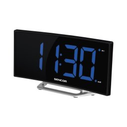 Ceas deșteptător cu afișaj LED 1,5W/1xCR2032/5V negru Sencor