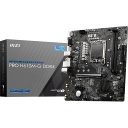 Placa de baza PRO H610M-G DDR4, Intel H610, socket 1700, mATX