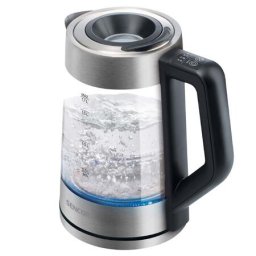 Fierbator Fierbator electic, 1.7L, 2200W, Inox, 12 luni