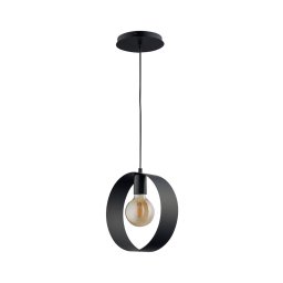Lustră pe cablu HAPPY 1xE27/60W/230V negru