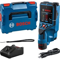 Scanner de perete Bosch D-tect 200 C cu acumulator si incarcator - L-BOXX