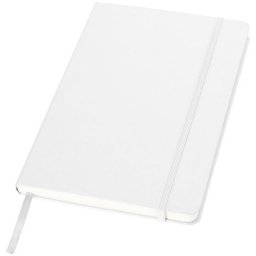 Agenda A5 cu pagini dictando, coperta tare cu elastic, Everestus, CC15, carton, alb