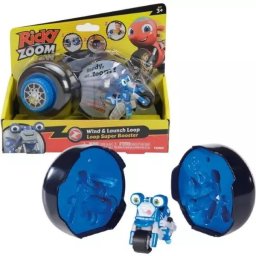 Tomy: Ricky Zoom Lansator roată cu motocicletă - Loop