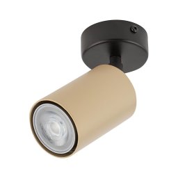 Spot ZOOM 1xGU10/25W/230V negru/aurie