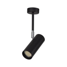 Lustră pe tijă OKO 1xGU10/25W/230V 30 cm negru