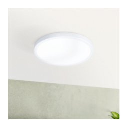 Eglo 30891 - Plafonieră LED pentru baie FUEVA LED/20,5W/230V IP44 albă