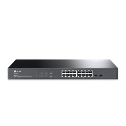 Switch L2+ cu management 16 porturi Gigabit + 2 sloturi SFP, carcasa metalica