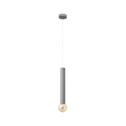 LED Lustră pe cablu TUBA 1xGU10/20W/230V gri