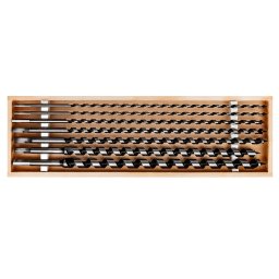 SET BURGHIE LEMN SFREDEL 6-18MM / 460MM - 7P.