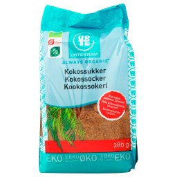 Zahar de cocos bio 280g Urtekram
