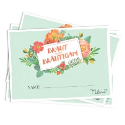 Spielehelden Joc de nuntă Mireasă vs. Mire Întrebări despre mireasă și mire 50buc. DIN A5 (AMZ-PKS-7)