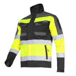 Jacheta reflectorizanta slim-fit / verde - xl