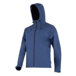 Jacheta elastica cu gluga / bleumarin - m