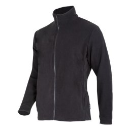 Jacheta polar subtire / negru - 3xl