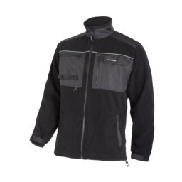 Jacheta polar intarita cu buzunare frontale - l
