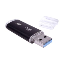 Stick USB Silicon Power Blaze B02, 128 GB, USB 3.1 (Negru)